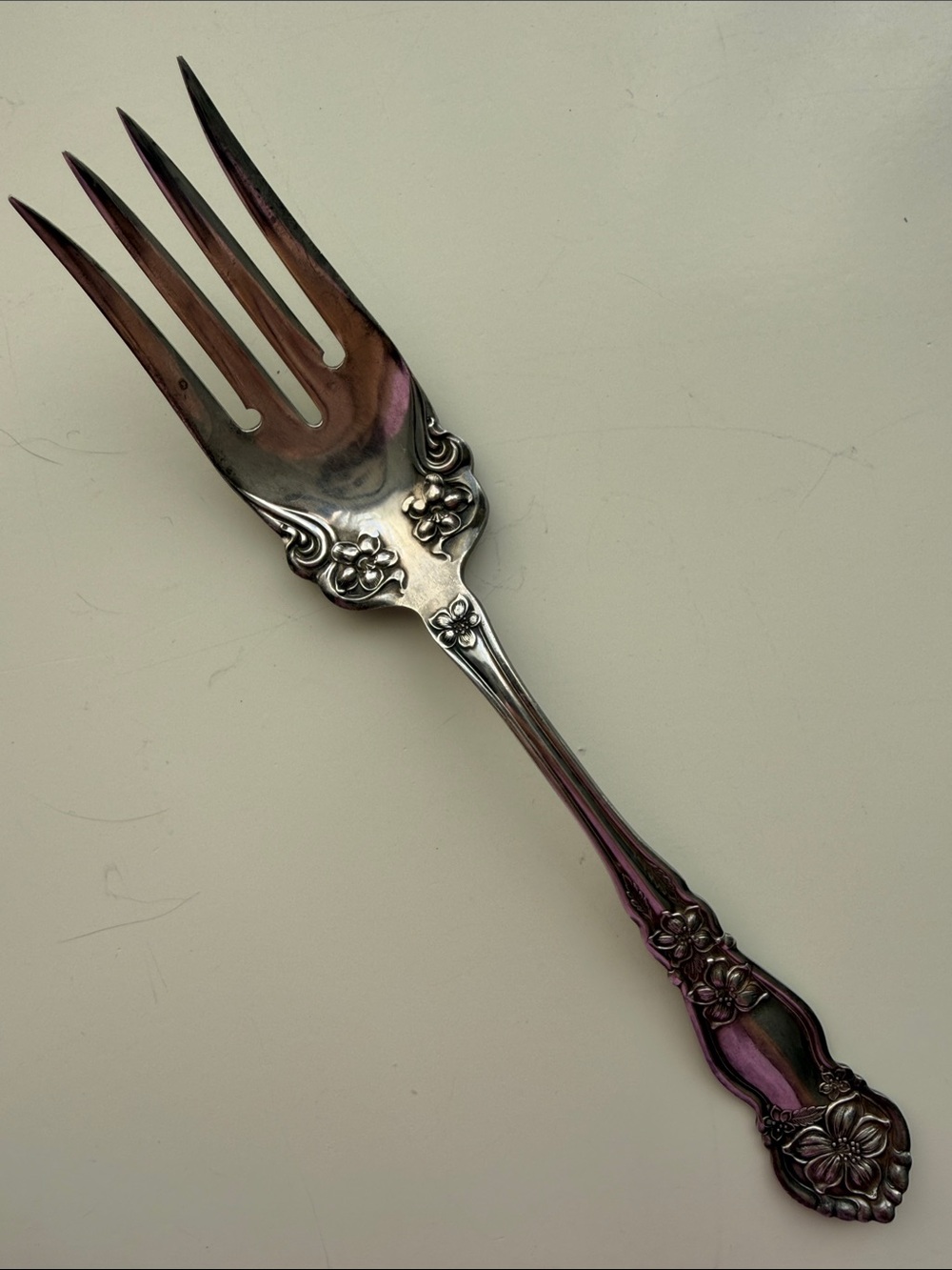 Silver Plated Meat Fork